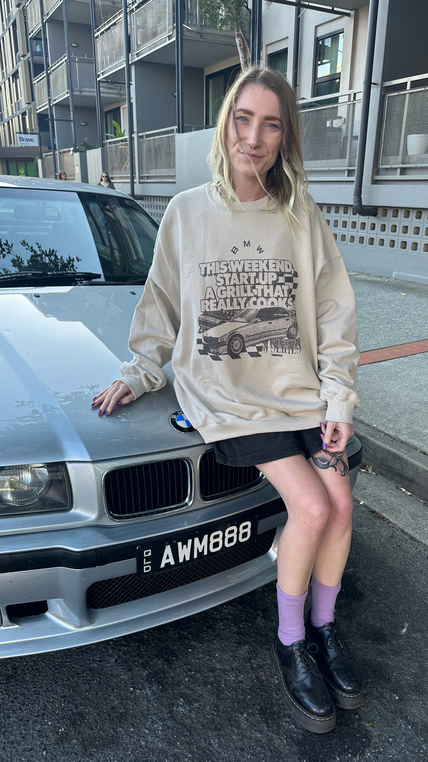 BMW E36 GRILL'M ✧ VINTAGE SWEATER