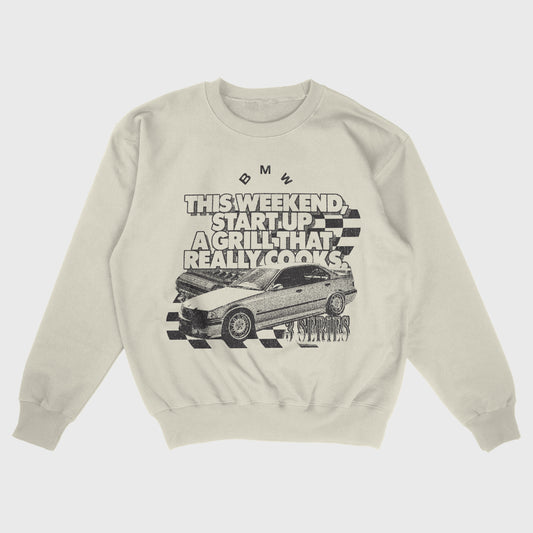 BMW E36 GRILL'M ✧ VINTAGE SWEATER