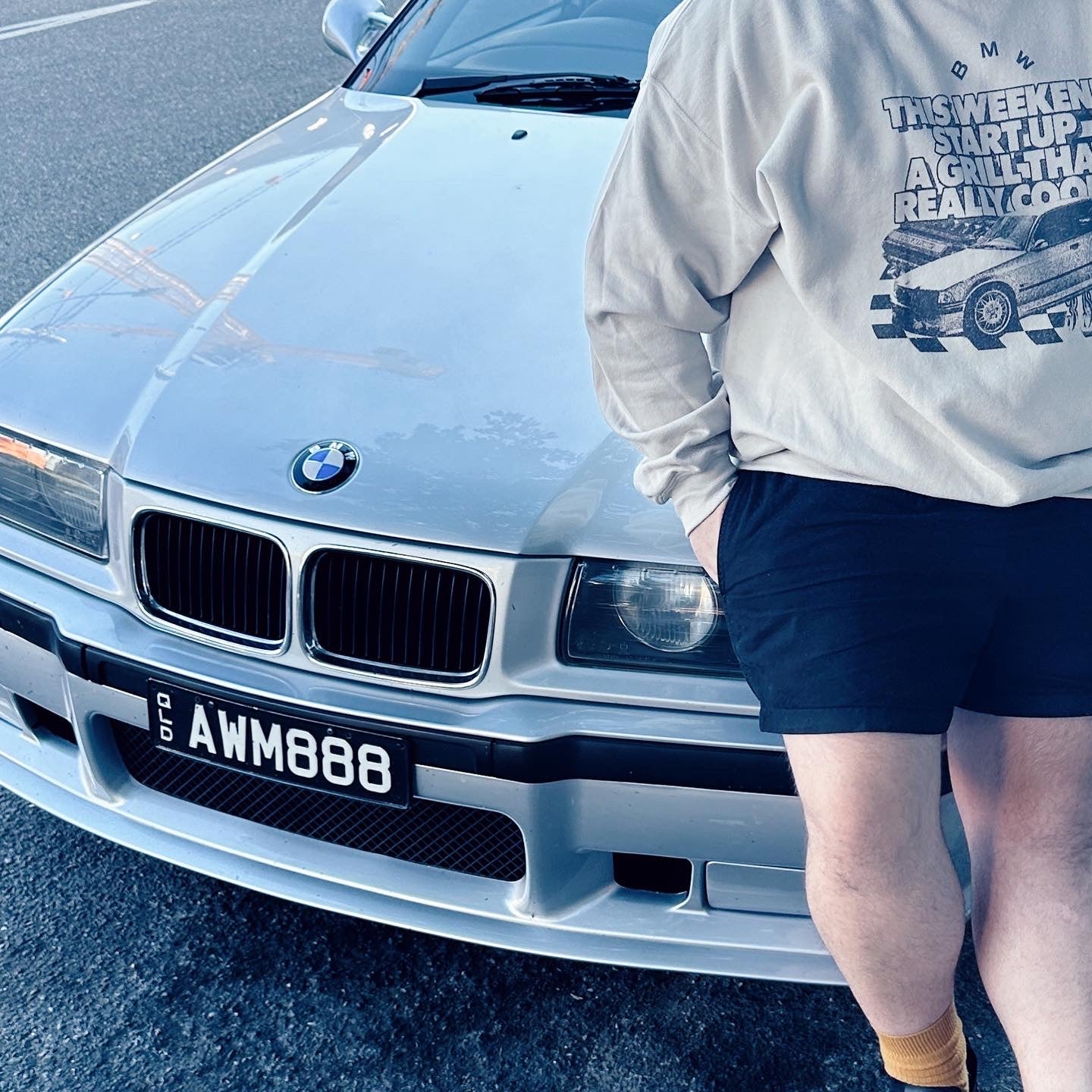 BMW E36 GRILL'M ✧ VINTAGE SWEATER