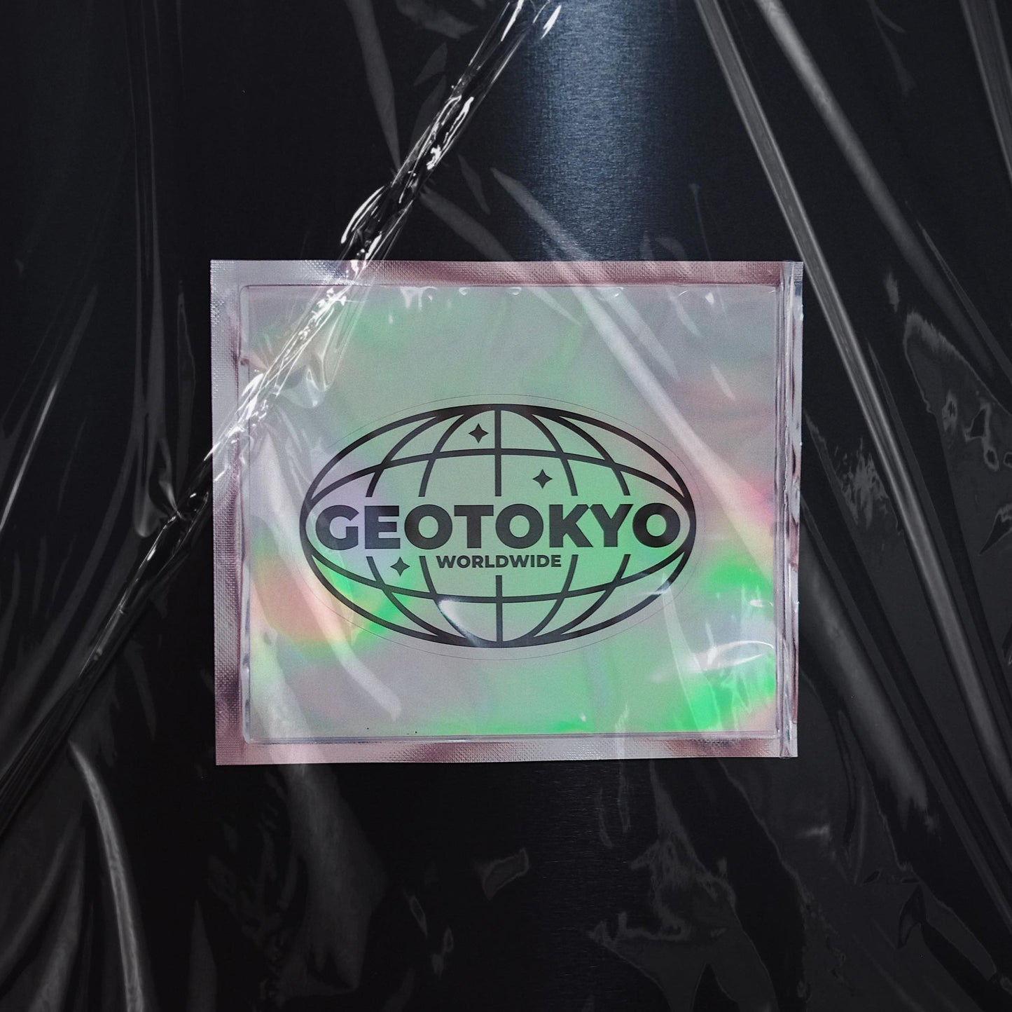 GEOTOKYO WORLDWIDE ✧ HOLOGRAPHIC BOX STICKER